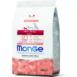 Monge Dog Speciality Line Mini Lazac & rizs - Adult 800 g