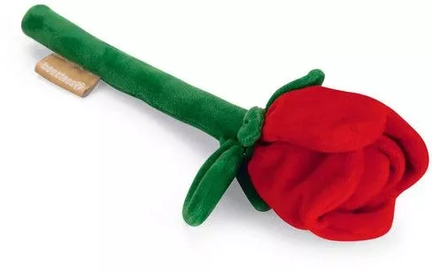 BZ kutyajáték piros rózsa 30 cm