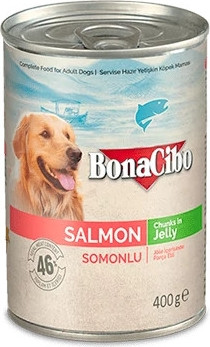 Bonacibo Canned Dog Foods Salmon 400 g