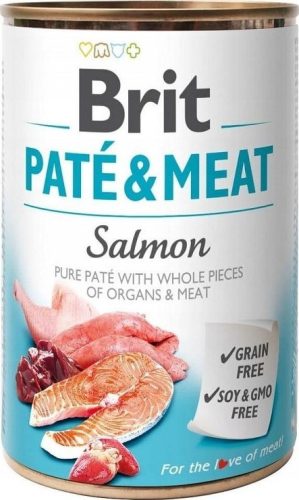 Brit Paté & Meat Salmon 400 g