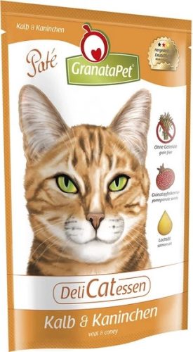GranataPet Delicatessen Pouch borjú és nyúl 85 g