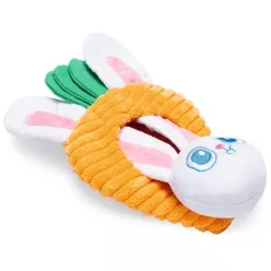 BZ kutyajáték plüss nyuszi répával 32 cm