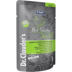   Dr.Clauder's Best Selection Cat No3 alutasak bárány & nyúl amaránttal - Hair & Skin 85 g KARTON - 16 db