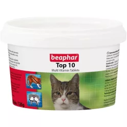 Beaphar TOP 10 multivitamin tabletta macskáknak 180 db