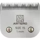 Artero Nyírógépfej - Nr. 15. (1,0 mm) - A5/Clip System/Snap On