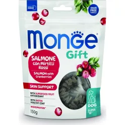   Monge GIFT Dog Bőr- és szőrápoló - Lazac és vörösáfonya 150 g