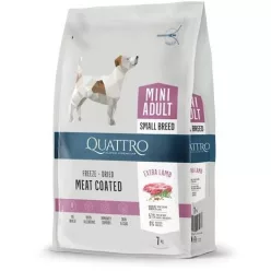 QUATTRO Super Premium MINI BREED ADULT LAMB kutyatáp 7 kg