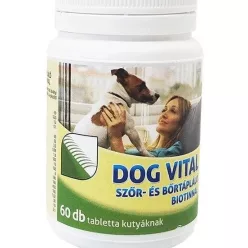 Dog Vital szőr- és bőrtápláló biotinnal 60 db