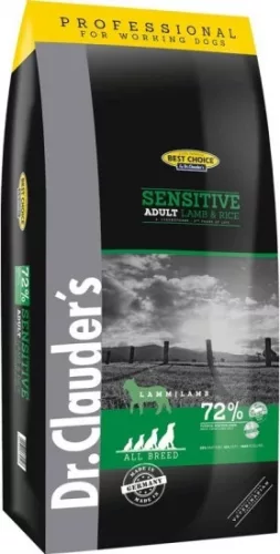 Dr.Clauder's Best Choice Adult Sensitive Bárány & rizs All breed 20 kg