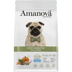 AmaNova Dog Puppy Digestive All Breeds Rabbit & Pumpkin 7 kg
