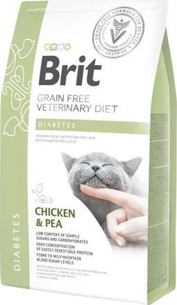 Brit GF Veterinary Diets Cat Diabetes 2 kg