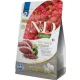 N&D Quinoa Dog Kacsa, brokkoli & spárga adult neutered medium & maxi 2,5 kg