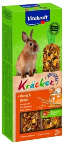 Vitakraft dupla rúd mézzel és tönköllyel nyulaknak 2 db