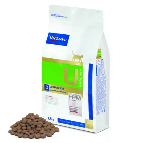 Virbac HPM DIET CAT Urology Water Intake & Behaviour 1,5 kg