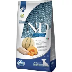  N&D Ocean Dog tőkehal, sütőtök & sárgadinnye Puppy mini 7 kg