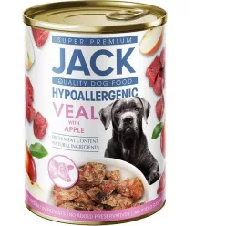   Jack hipoallergén pástétom konzerv borjúhús almával 400 g 