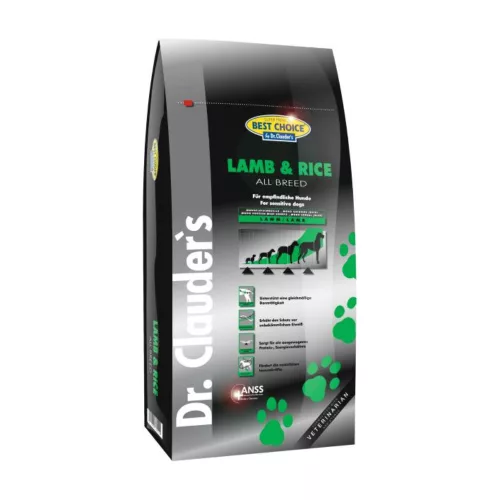 Dr.Clauder's Adult Sensitive Bárány & Rizs 12,5 kg