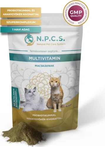 N.P.C.S. Multivitamin Macskáknak por alakban 45 gr