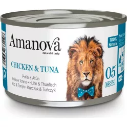 AmaNova Cat P05 Canned Chicken & Tuna Broth 70 g