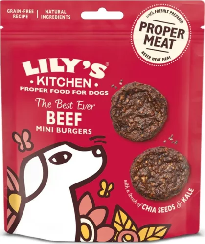 Lily's Kitchen Dog The Best Ever Beef Mini Burgers 70 g