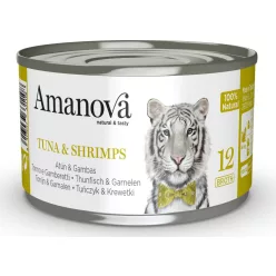 AmaNova Cat P12 Canned Tuna & Shrimps Broth 70 g