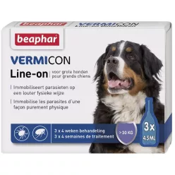 Beaphar Vermicon Line-on kutyáknak 30 kg felett 3 db