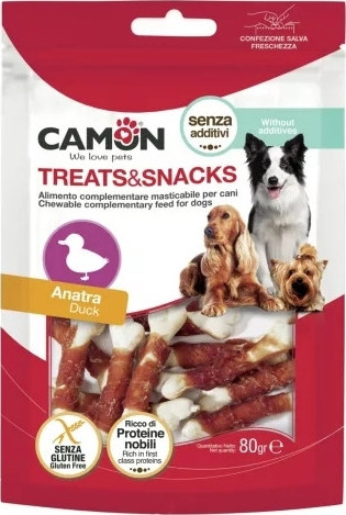 Camon snack kacsás csontocskák 80 g
