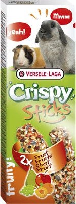 Versele Laga Crispy Sticks Rabbits-Guinea Pigs Fruit 2 pieces 110 g