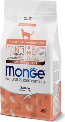 Monge Cat Speciality Line Adult Lazac Monoprotein 400 g
