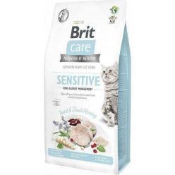   Brit Care Cat SENSITIVE FOOD ALLERGY MANAGEMENT ROVAR ÉS FRISS HERING 7 kg