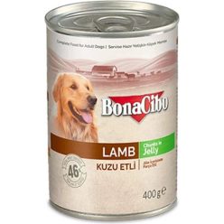 Bonacibo Canned Dog Foods Lamb 400 g