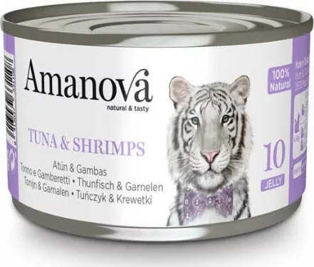 AmaNova Cat P10 Canned Tuna & Shrimps Jelly 70 g