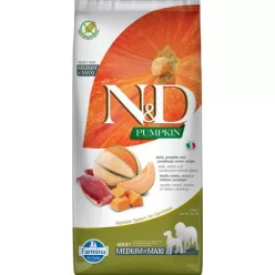   N&D Pumpkin Dog kacsa & sütőtök, sárgadinnye adult mini 2 kg 
