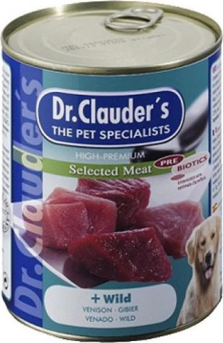 Dr.Clauder's Dog Selected Meat Vadas konzerv 800 g