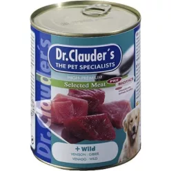   Dr.Clauder's Dog Selected Meat Vadas konzerv 800 g KARTON - 6 db