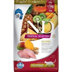 N&D Tropical Selection Cat Chicken Neutered Adult 4 + 1 kg