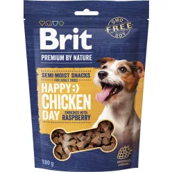   Brit Premium by Nature Dog Semi-moist Snacks Chicken with Rasperry 180 g