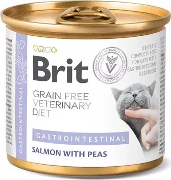 Brit GF Veterinary Diet Cat Cans Gastrointestinal 200 g KARTON - 6 db