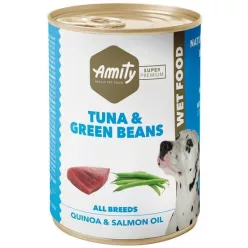 Amity Hypoallergen Tuna-Green Beans Kutya Konzerv 400 g
