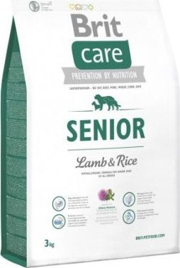 Brit Care Hipoallergén SENIOR Lamb & Rice 3 kg