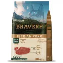   Bravery Iberian Pork Adult Large/Medium Breeds kutyatáp 4 kg
