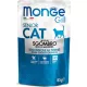 Monge Cat Grill Pouch SENIOR makréla 85 g  KARTON - 4 db