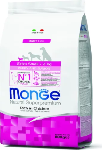 Monge Dog Daily Line Extra Small Puppy & Junior 800 g