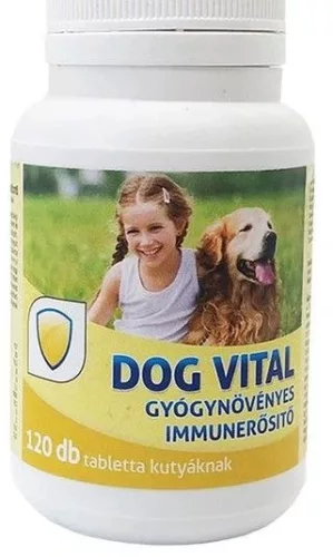 Dog Vital gyógynövényes immunerősítő 120 db