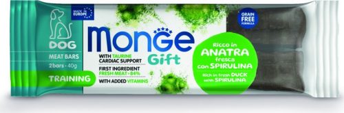 Monge GIFT Dog Training - Kacsa és spirulina 40 g 
