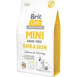 Brit Care Mini Grain Free Hair&Skin Salmon & Herring 400 g