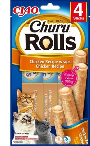 Inaba Cat Churu Rolls - csirke 4 x 10 g