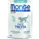 Monge Cat MONOPROTEIN Pouch Paté KITTEN pisztráng 85 g KARTON - 4 db