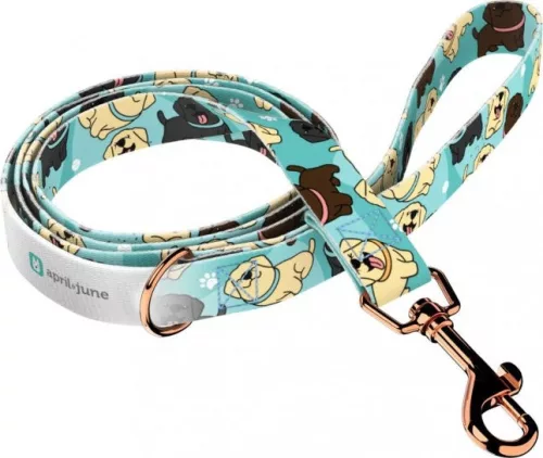 April&June Labrador Retriever kék póráz