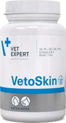 VetExpert VetoSkin kistesű kutyáknak és macskáknak Twist kapszula 60 db